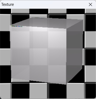 Texture test in the material editor window of ArredoCAD.