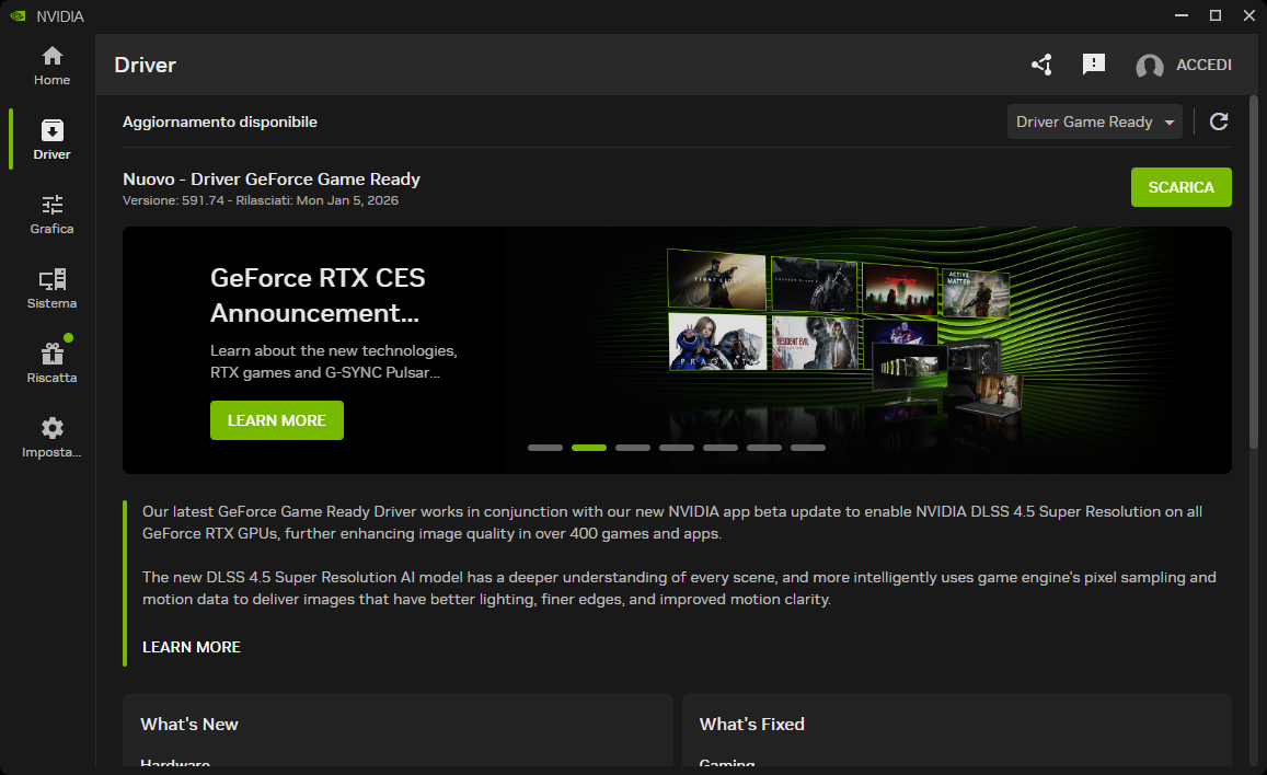 How to update and configure the graphics card